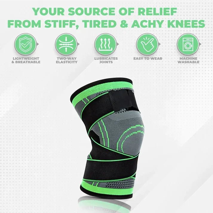 NBD Compression knee sleeves with embracing straps - lifting straps India buy