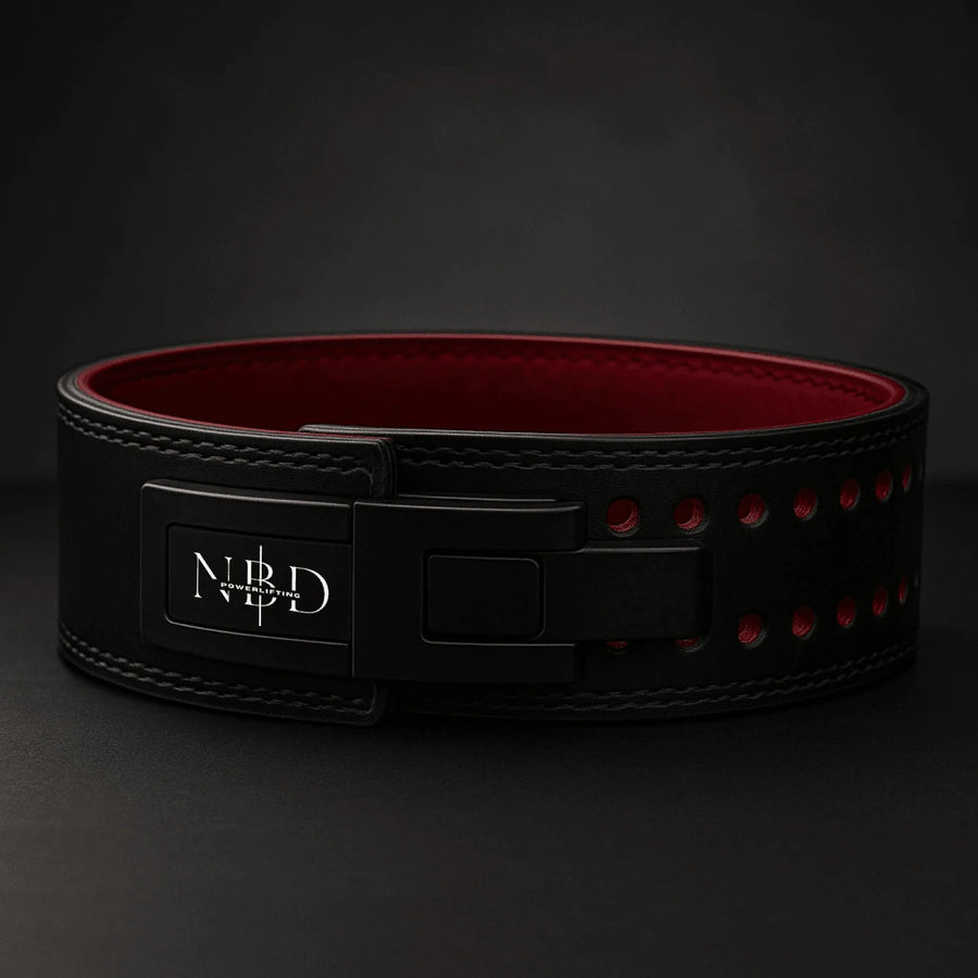 13mm powerlifting belt for sale - NBD NBD 13mm Premium Leather Powerlifting Belt + 7mm Knee Sleeves – Ultimate Lifting Combo