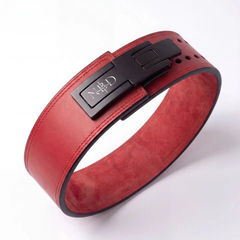 NBD Imperial 13mm Premium Leather Belt back view