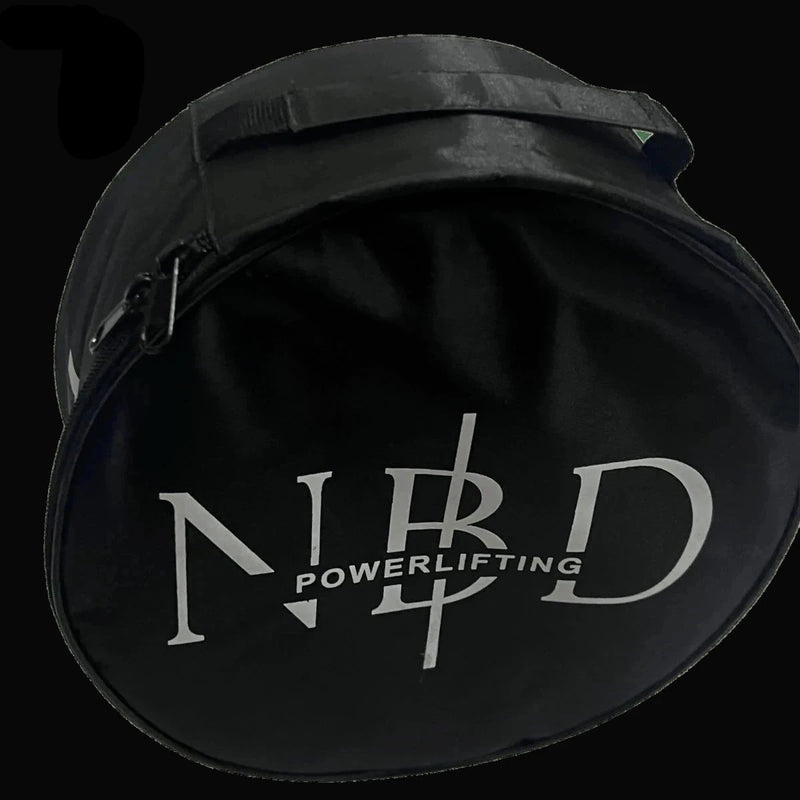 13mm powerlifting belt for sale - NBD NBD Powerlifting Round Bag detail close-up