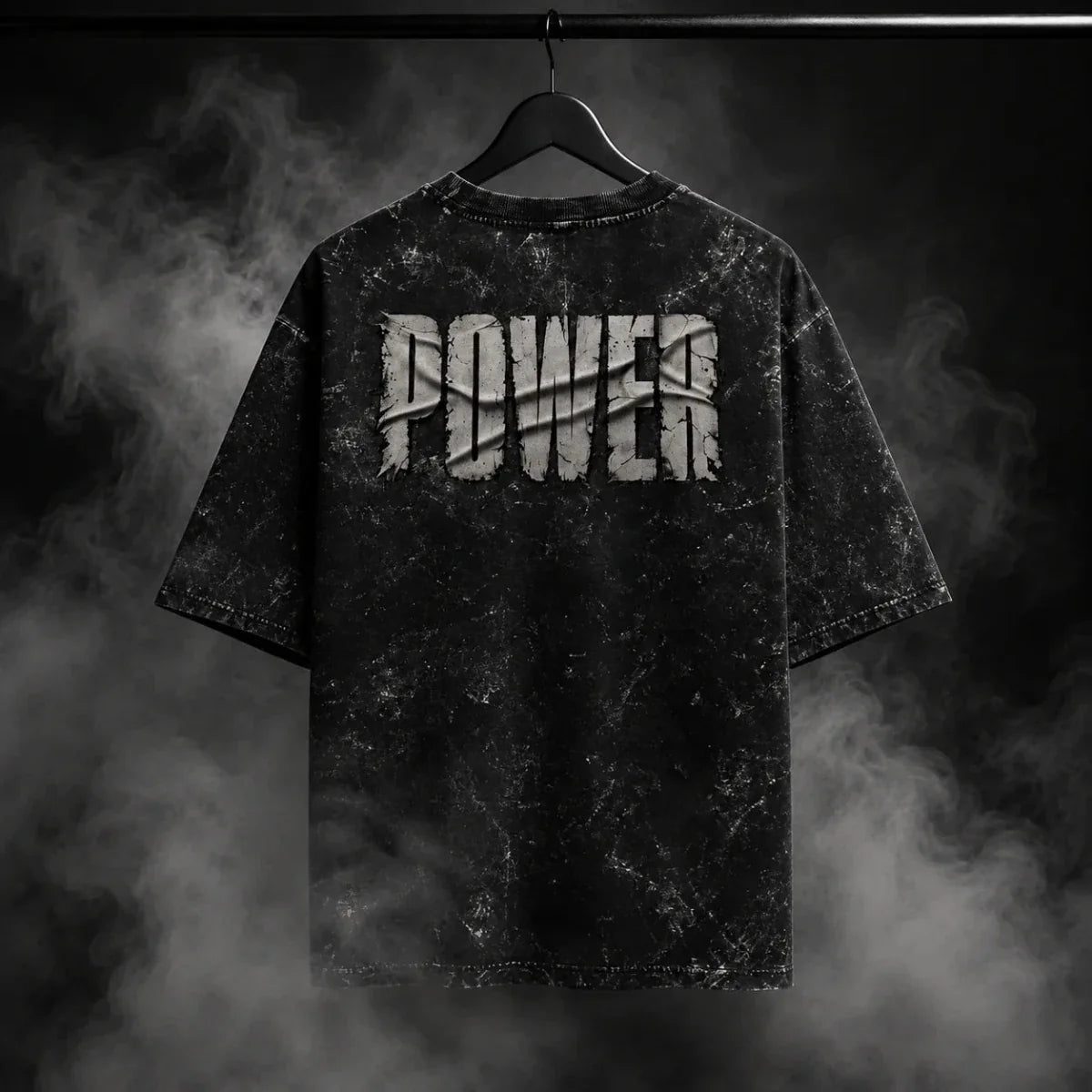 NBD POWER Brutal oversized acid wash tee — NBD Performance apparel collection