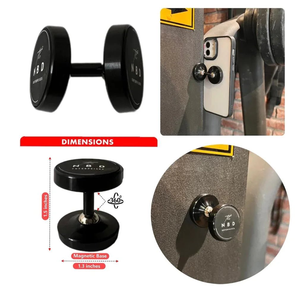 360 degree magnetic phone holder kit for content shooting and video recording