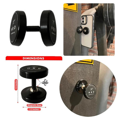 360 degree Phone Holder Both Side Magnetic Kit for Content Shooting