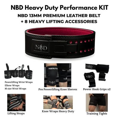 NBD Heavy Duty Performance Kit | (Belt+8 Heavy Lifting Accessories)