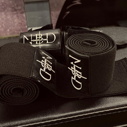 NBD Powerlifting Wrist Wraps – Competition Ready 1M Heavy-Duty Wrist Support
