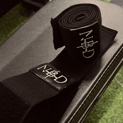 NBD Powerlifting Wrist Wraps – Competition Ready 1M Heavy-Duty Wrist Support