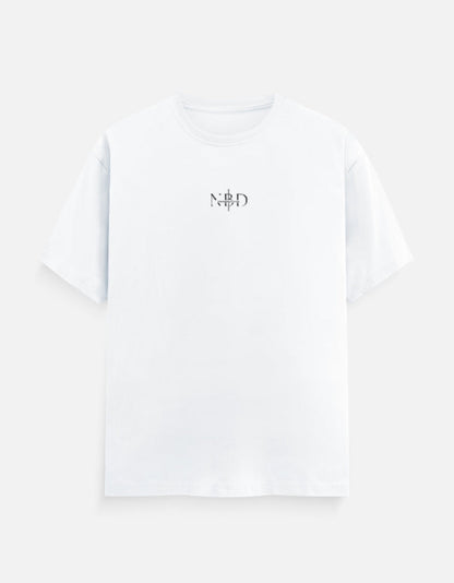 NBD Embroidered Training Tee — Light Collection front view