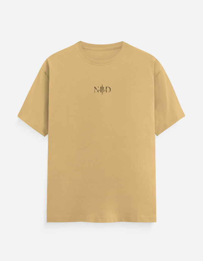 NBD Embroidered Training Tee — Light Collection colourway