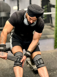 Ultimate Knee Support - Heavy Duty Knee Wraps for squats and weightlifting, ensuring unparalleled knee protection