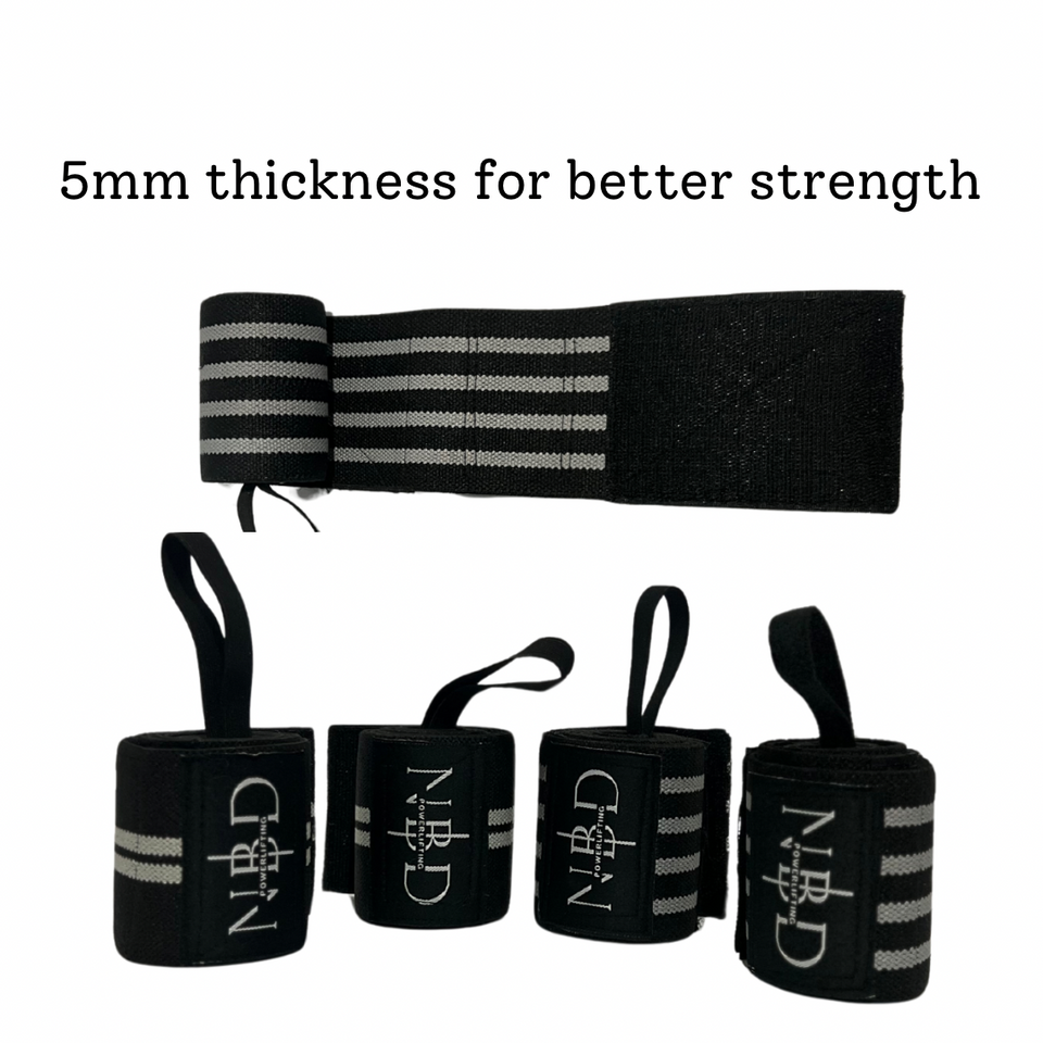 Powerlifting Combo - NBD Elbow Wraps + Powerlifting Special 'Wrist Wraps'
