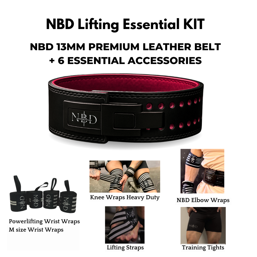 NBD Essential Lifting Kit | (Belt+6 Lifting Accessories)