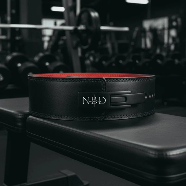 NBD NBD Classic Lever Premium Leather Belt - 13mm powerlifting belt for sale buy 13mm leather lifting belt