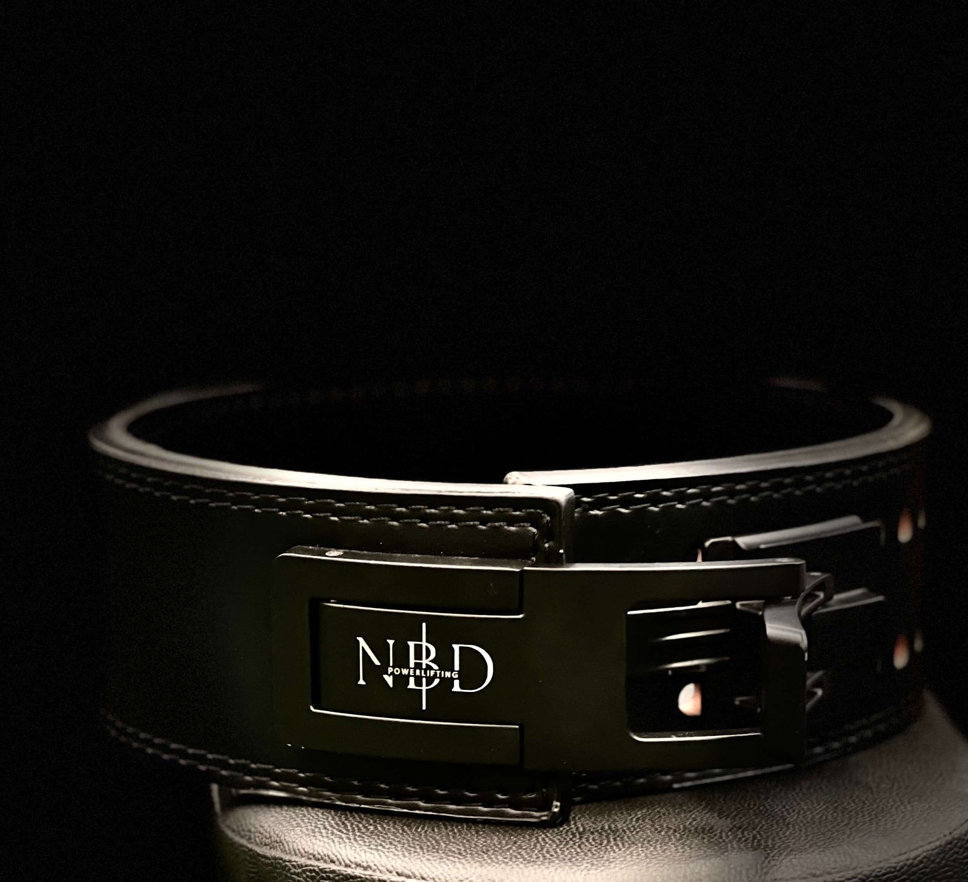 Free Knee Wraps Included with NBD 13mm Leather Belt