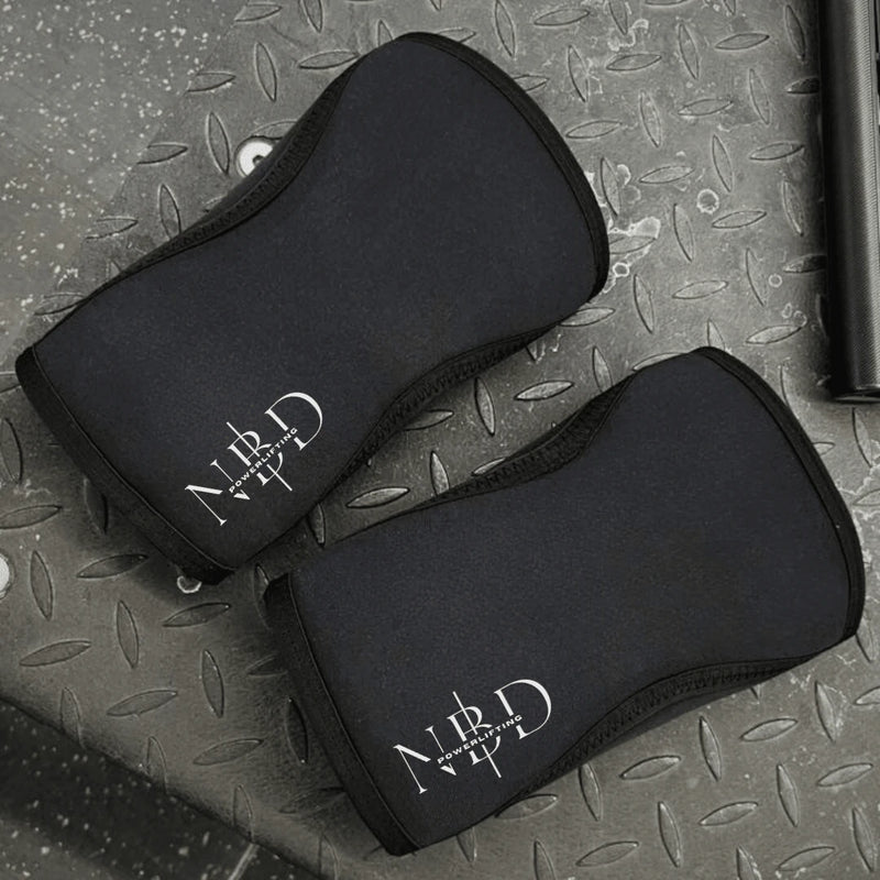 premium 13mm weightlifting belt - NBD NBD Elbow Sleeves — Premium Grade detail close-up
