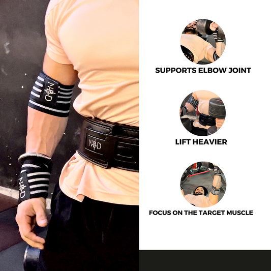 NBD Elbow Wraps – Enhanced Joint Support for Lifting Performance