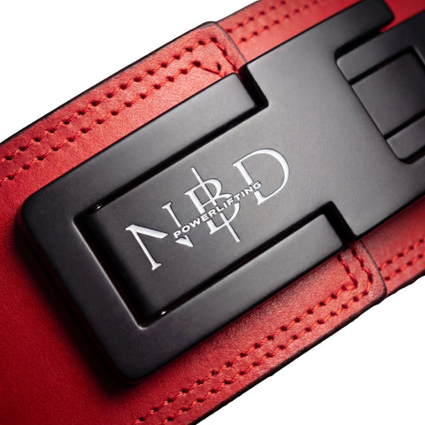 NBD Imperial 13mm Premium Leather Belt packaging view