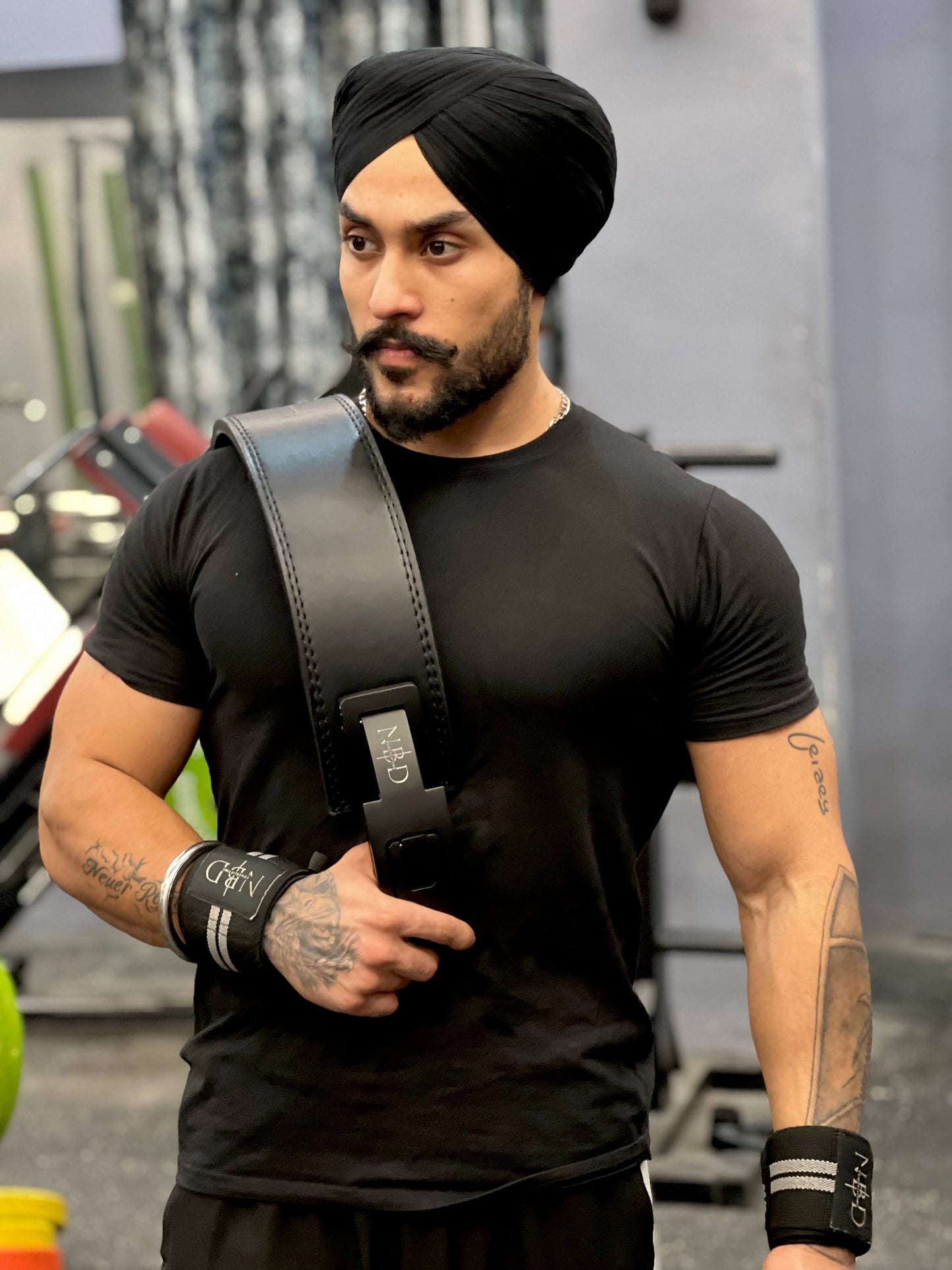 IPF-Approved 13mm Leather Powerlifting Belt for Competition