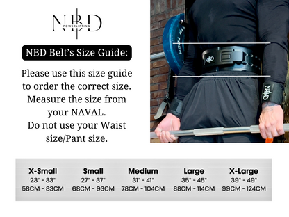 NBD Powerlifting Belt Size Guide - Find Your Perfect Fit for Maximum Support