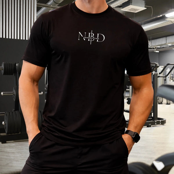 NBD Powerlifting Classic T-Shirt in Black