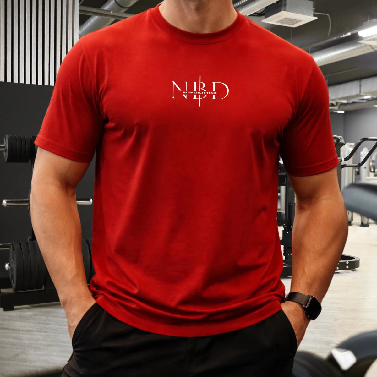 NBD NBD Powerlifting Classic T-Shirt - 13mm powerlifting belt for sale how thick should powerlifting belt be