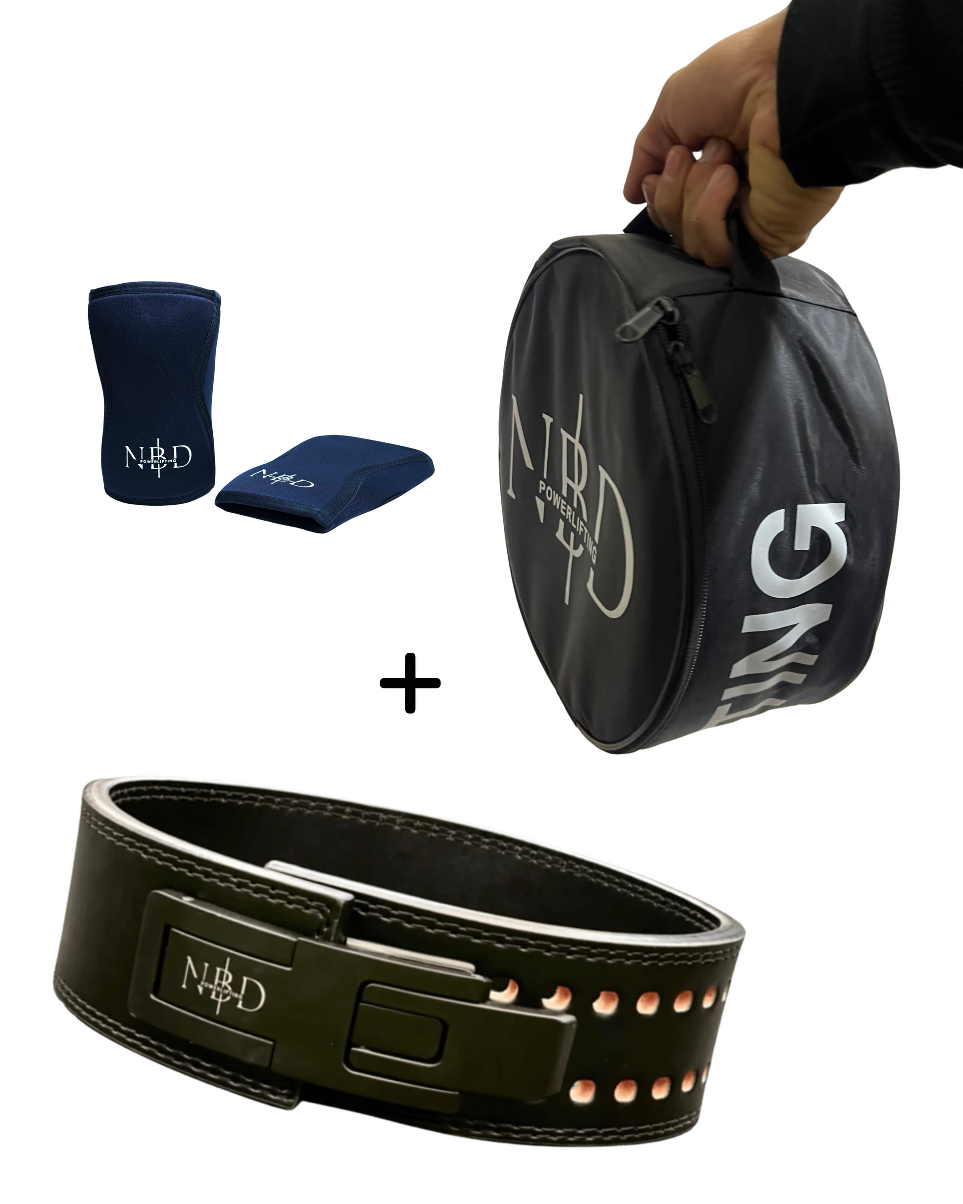 NBD 13mm Leather Powerlifting Belt – Heavy-Duty Lever Buckle for Maximum Support