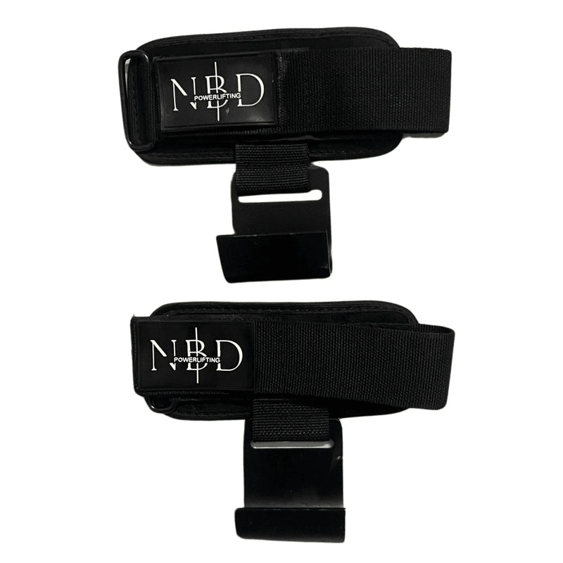 NBD NBD Premium Power Hook Grips lifestyle action shot - 13mm powerlifting belt for sale