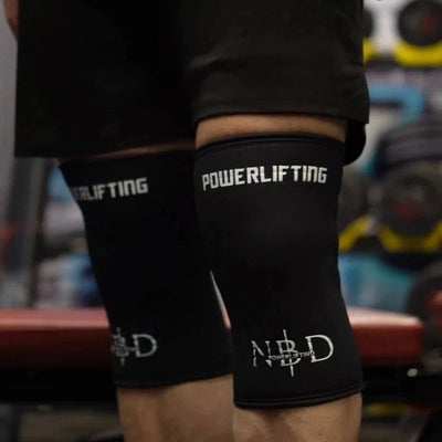NBD PRO 7mm Powerlifting Knee Sleeves - Maximum Support & Strength