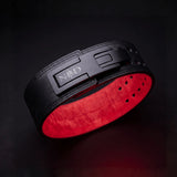 13mm powerlifting belt for sale - NBD NBD Viper 13mm Premium Leather Belt side angle view